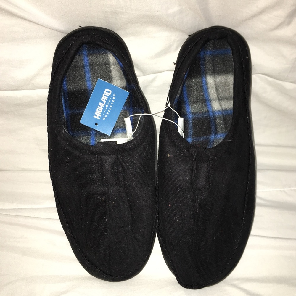 COPY - Men’s Black House Slippers Size 10
